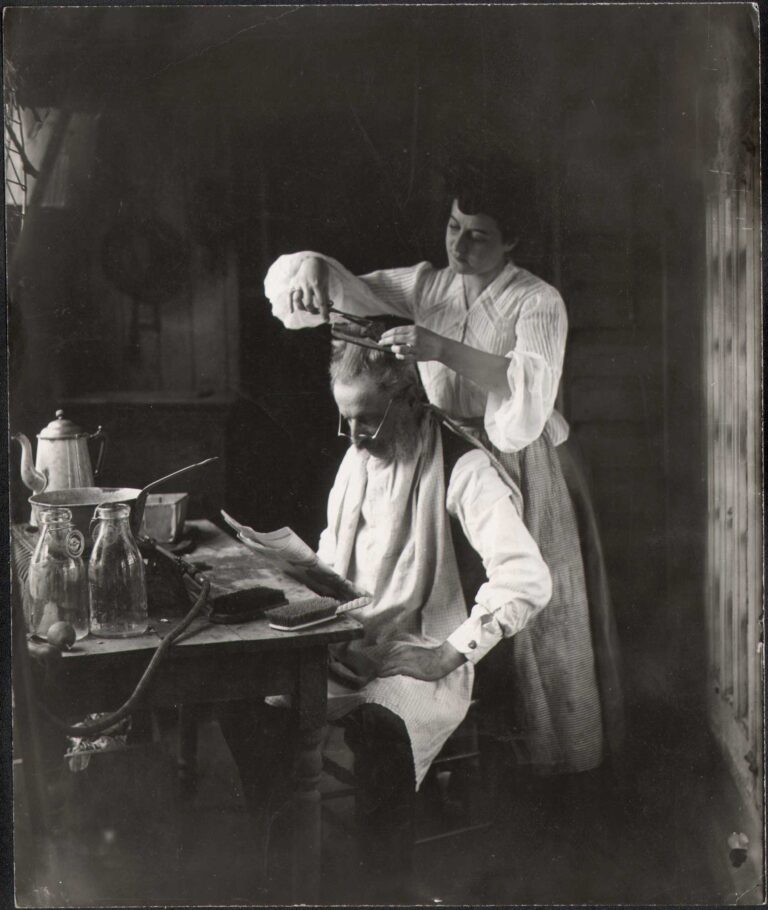 Sunday Morning Barbershop at Home
