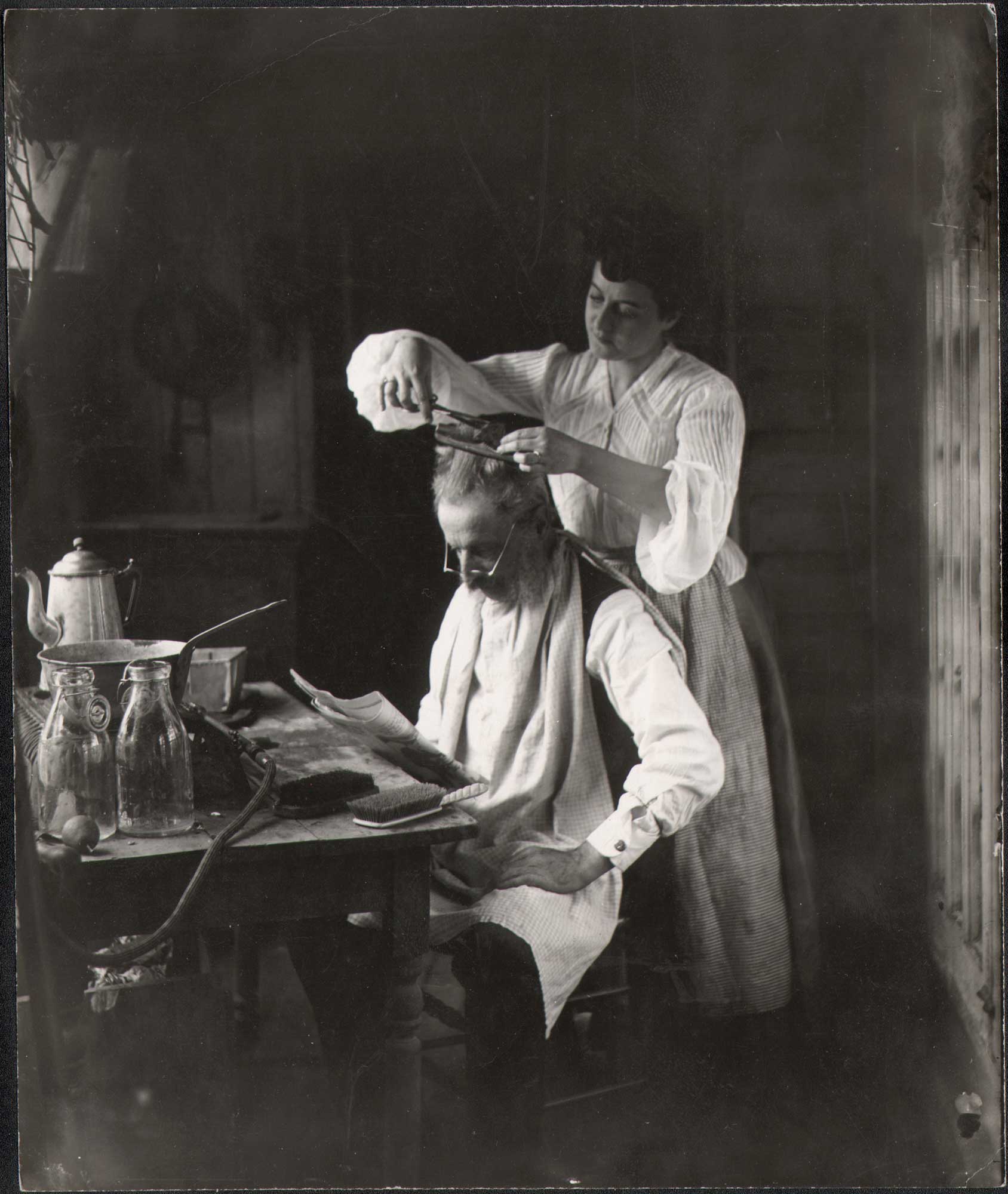 Sunday Morning Barbershop at Home