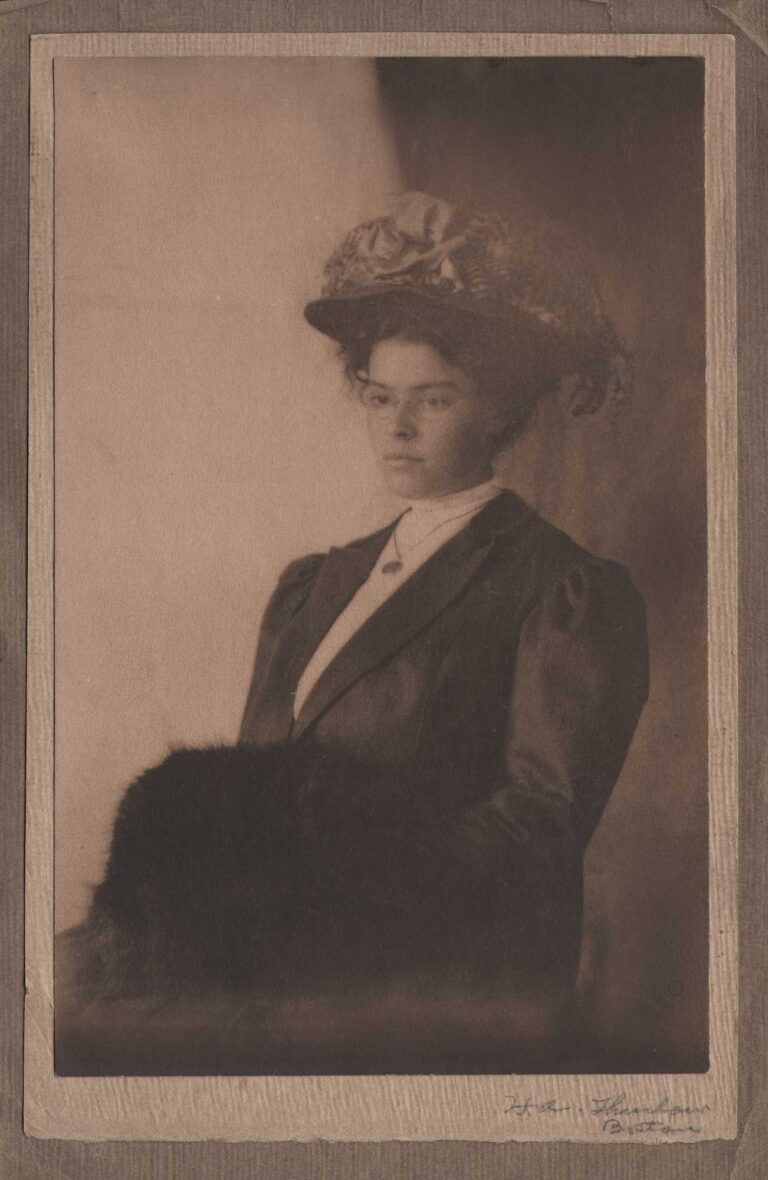 Woman with Hat & Muff