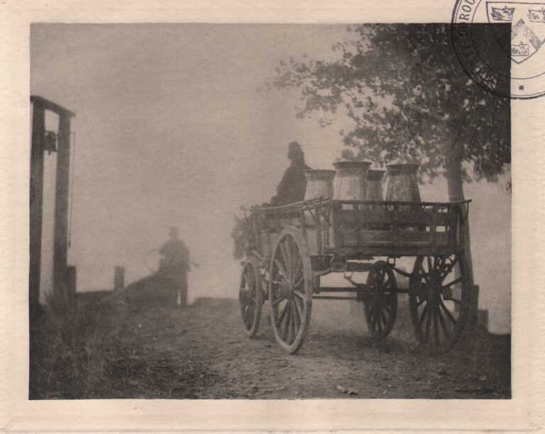 At the Ferry ⎯ A Misty Morning