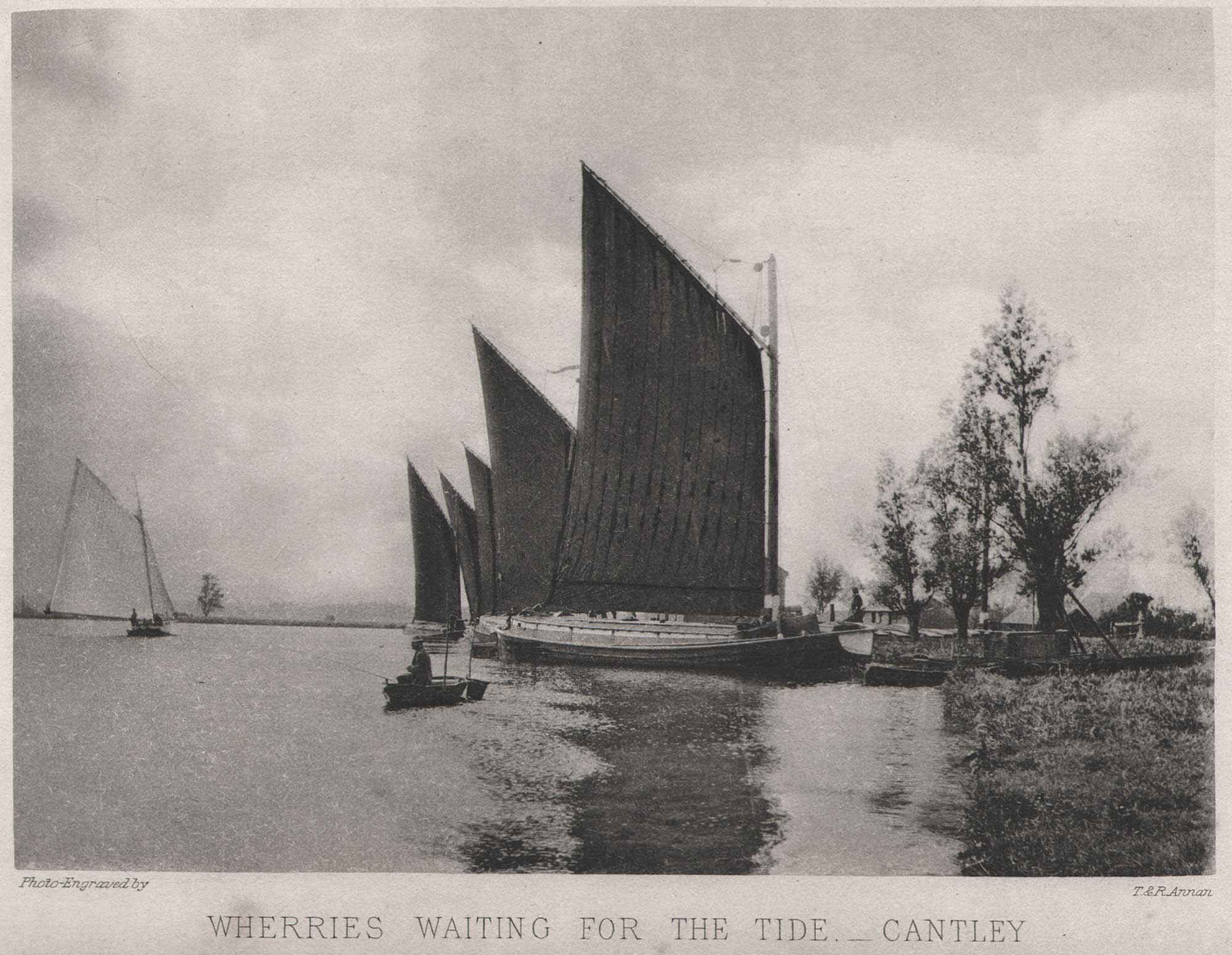 Wherries Waiting for the Tide ⎯Cantley