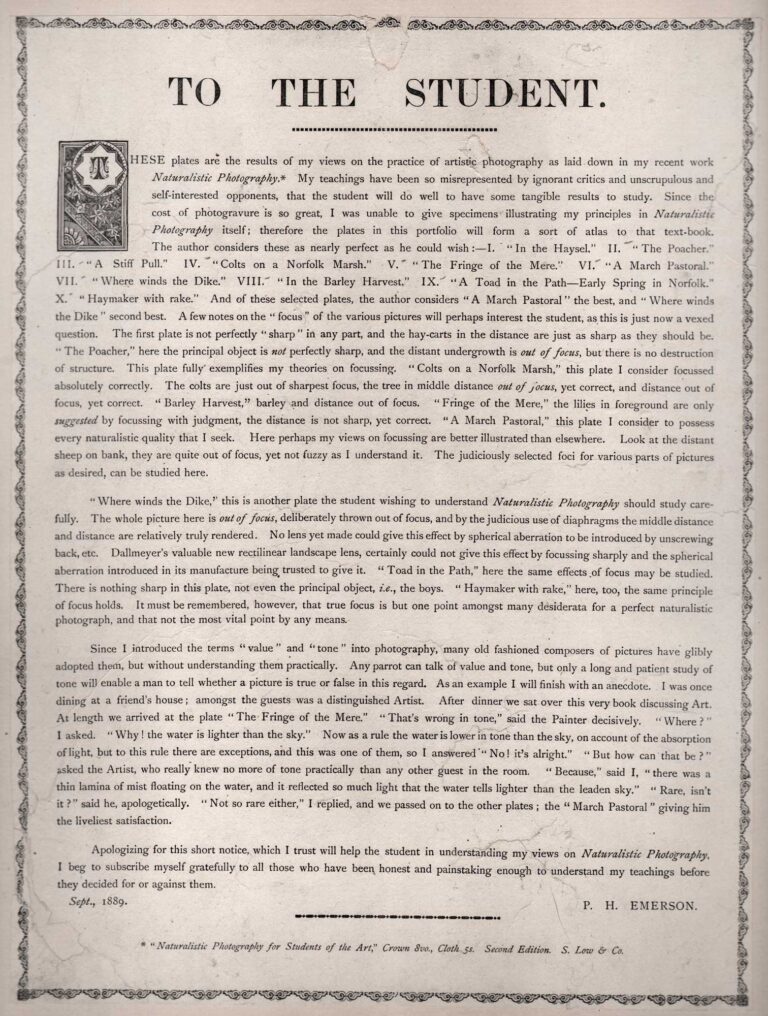 To The Student: Pictures of East Anglian Life: Portfolio