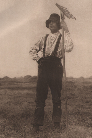 Haymaker with Rake  {Norfolk}