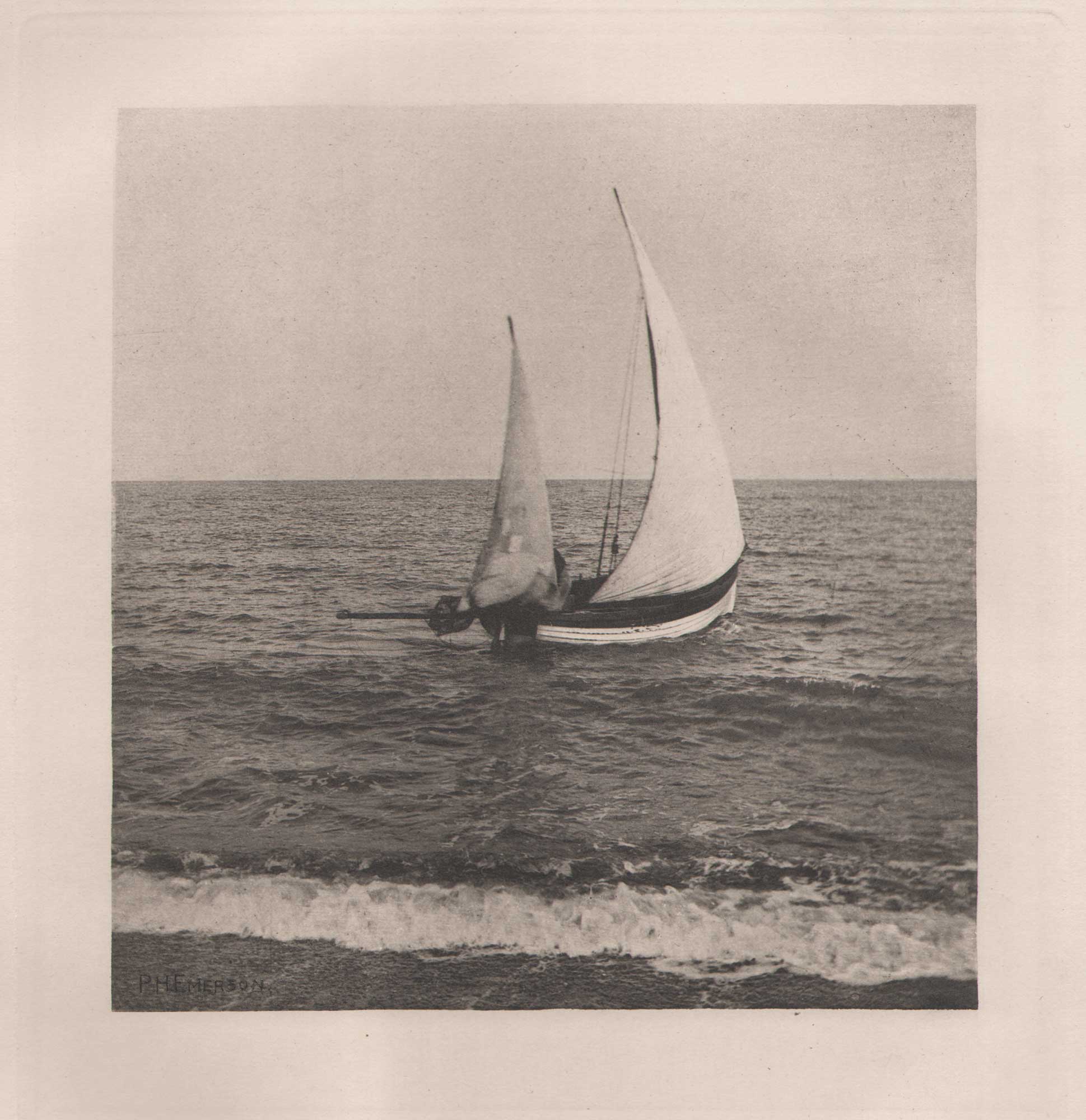 A Suffolk Shrimper “Going Off”