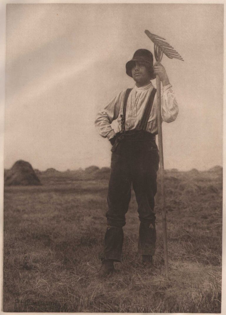 Haymaker with Rake  {Norfolk}