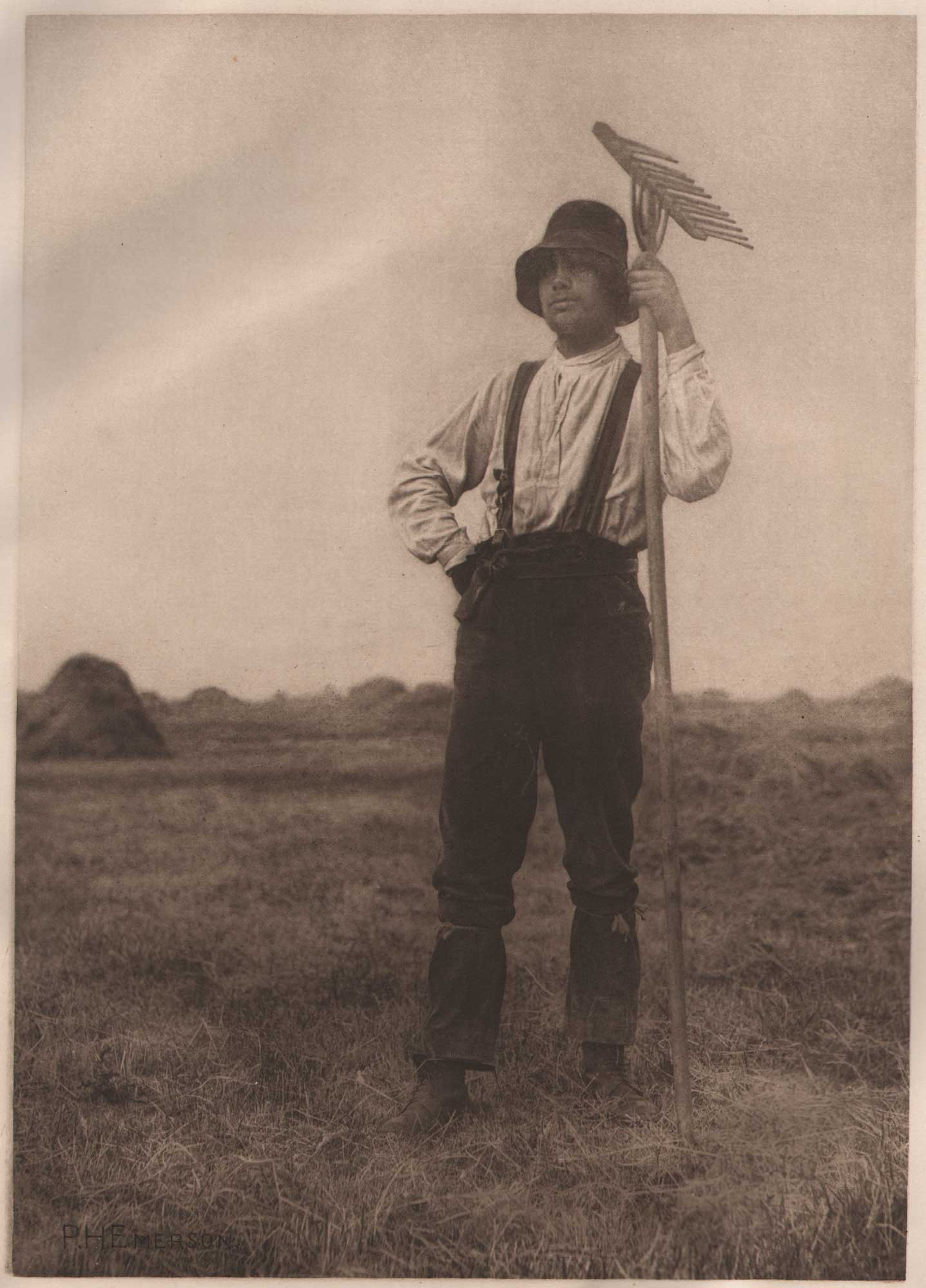 Haymaker with Rake  {Norfolk}