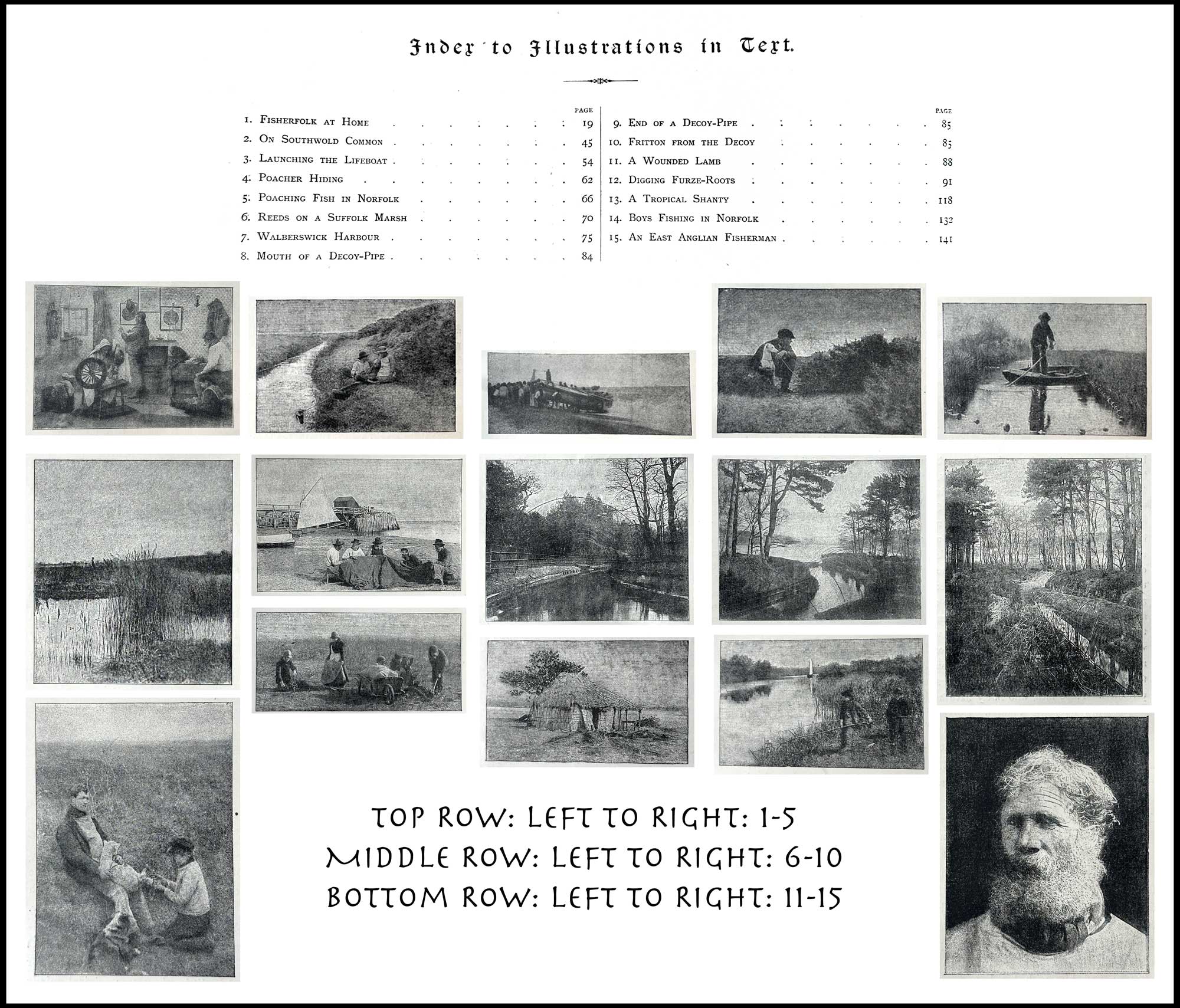 Typogravure Illustrations: Pictures of East Anglian Life