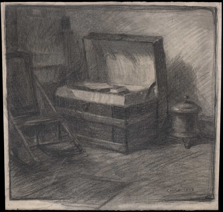 Open Trunk in a Garret