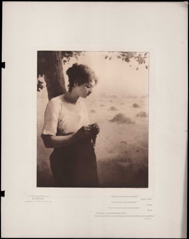 The Knitting Girl