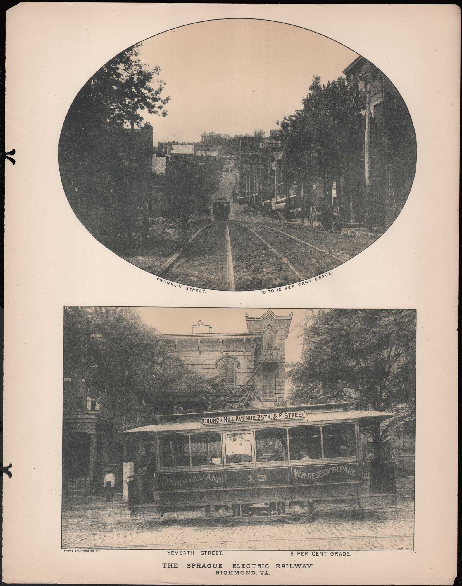 The Sprague Electric Railway, Richmond, VA