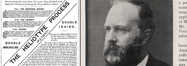 Photographs in Printers’ Ink: Travels with Ernest Edwards in England & America