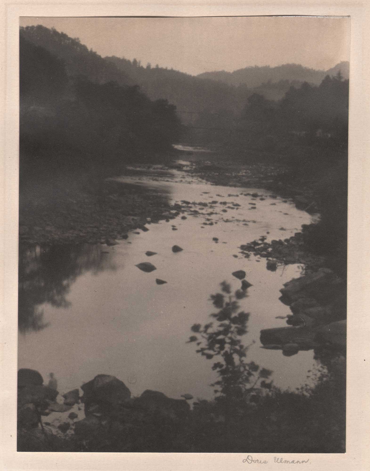 View of Creek and Hills