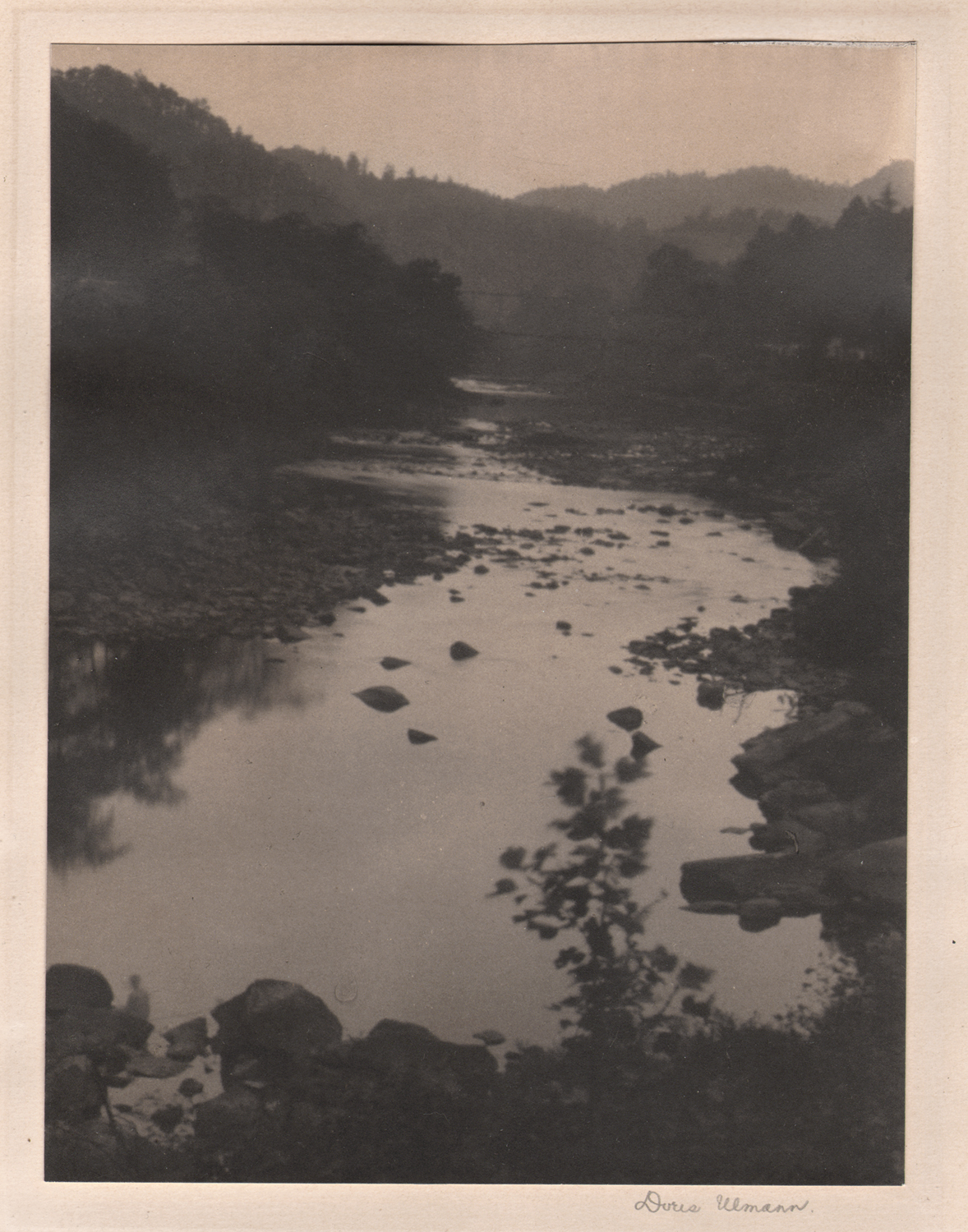 View of Creek and Hills