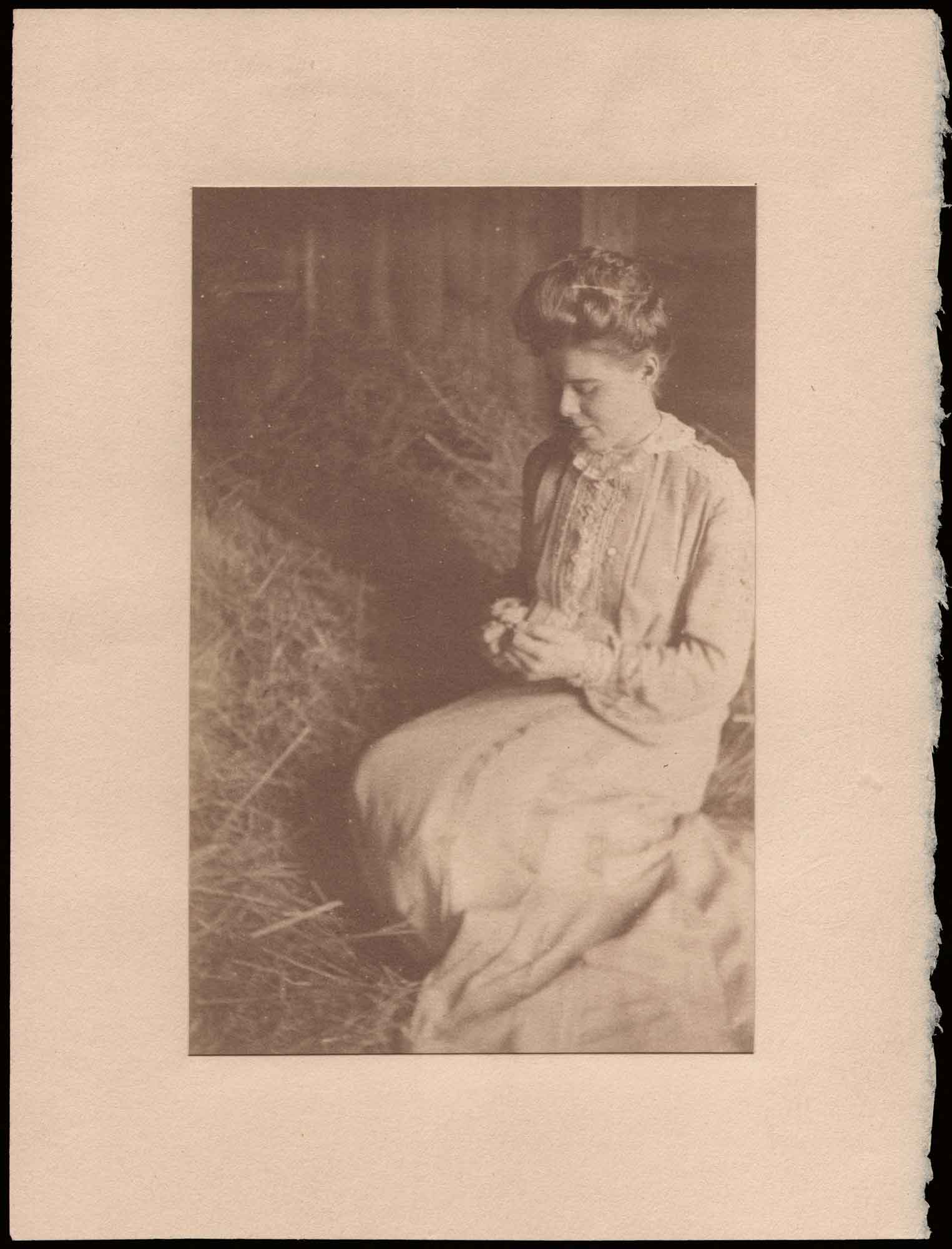 Clare Cressey Shipman in Hayloft