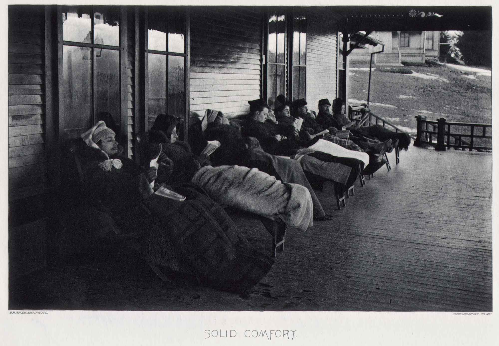Solid Comfort | At a Winter Sanitarium