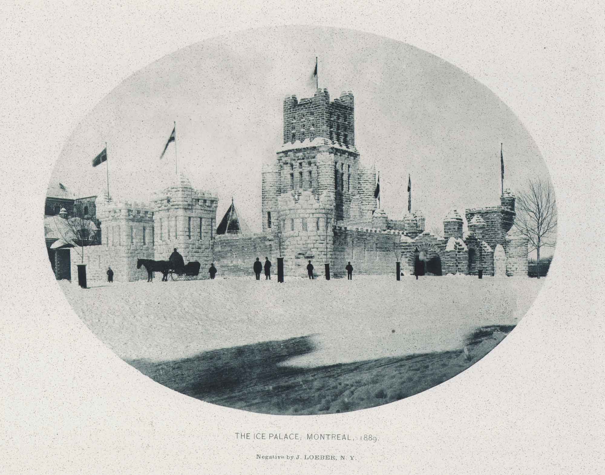 The Ice Palace, Montreal, 1889