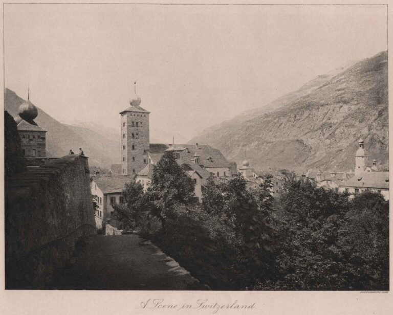 A Scene in Switzerland | Stockalper Palace 