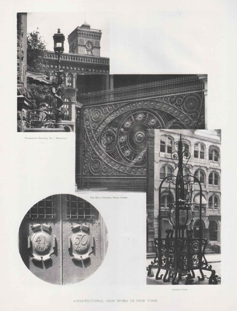 Architectural Iron Work in New York