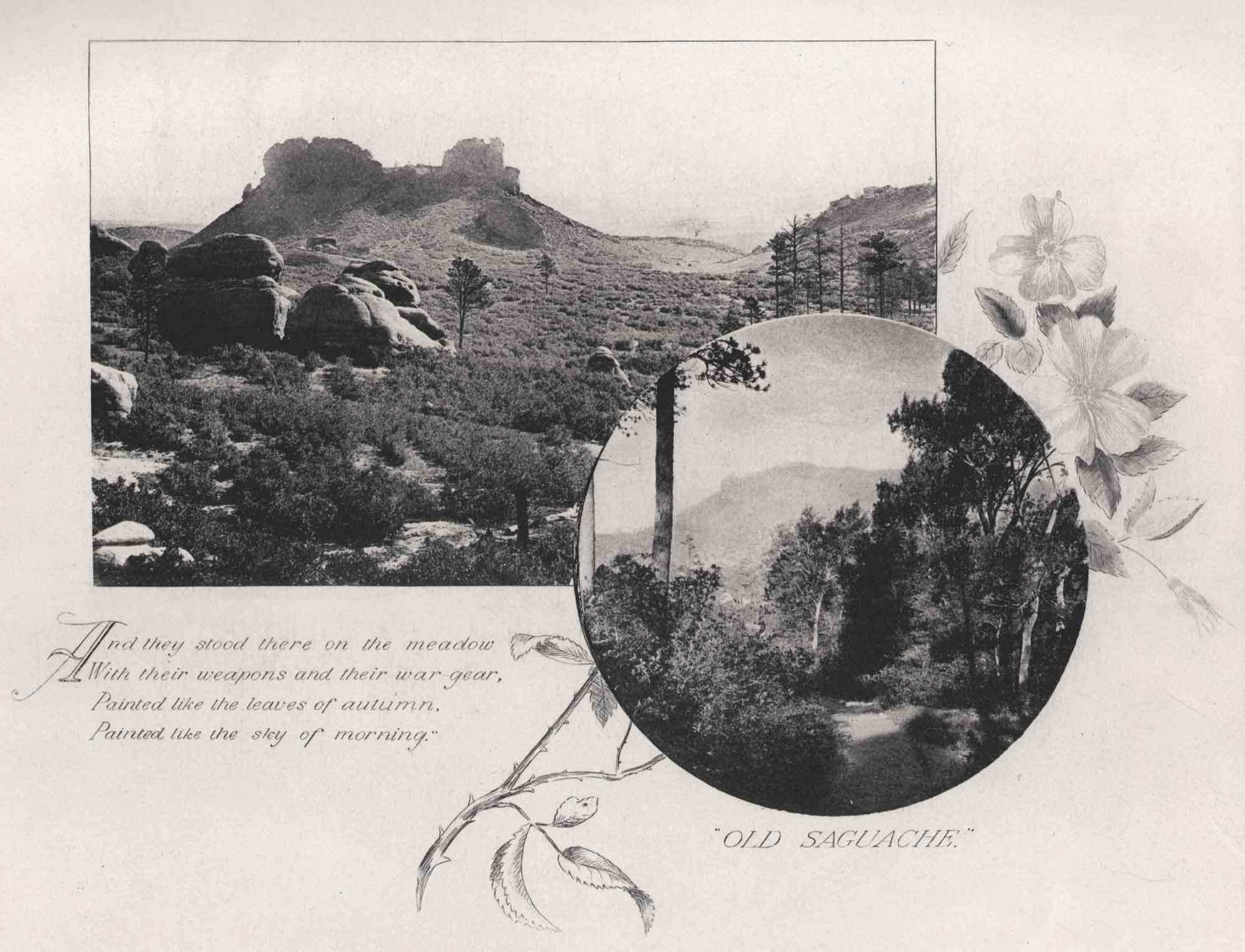 Kenilworth Castle and Old Saguache: Perry Park, Colorado