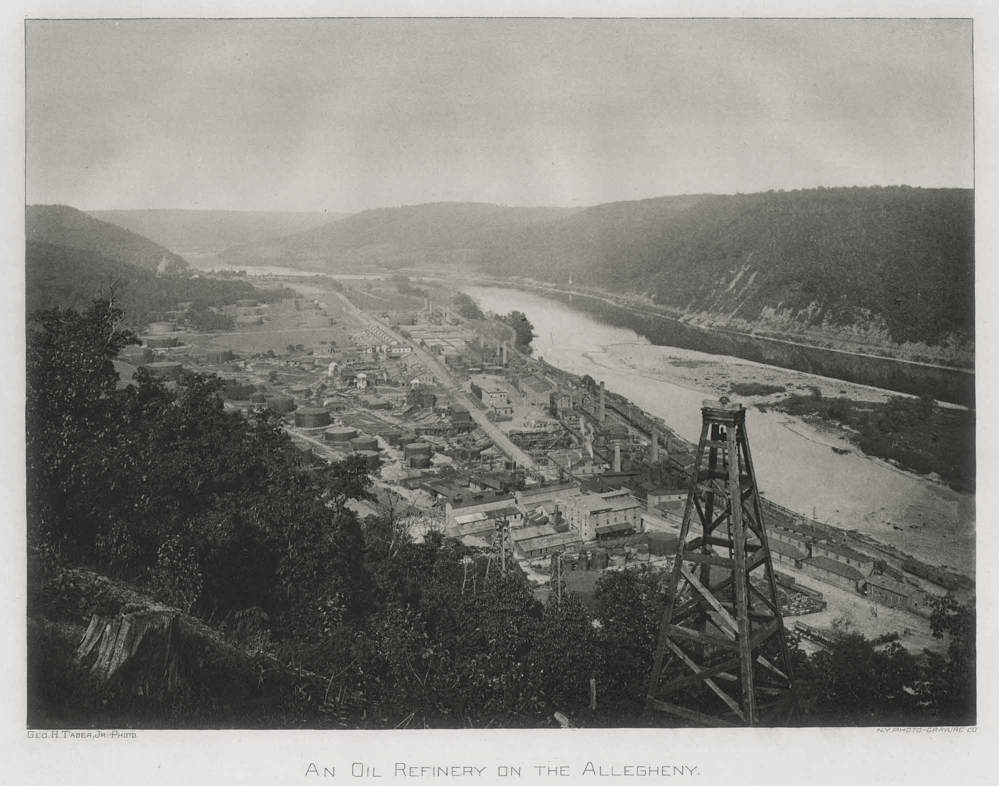 An Oil Refinery on the Allegheny