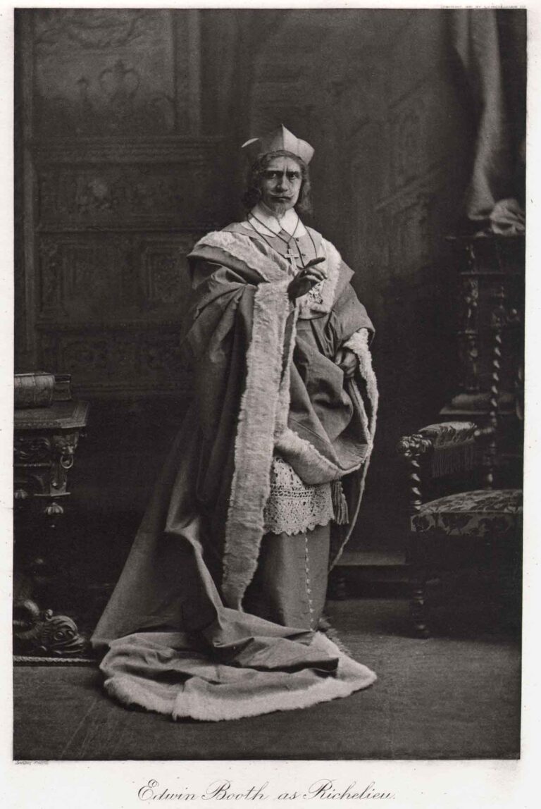 Edwin Booth as Richelieu