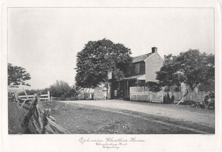 Ephraim Wisler’s House, Chambersburg Road, Gettysburg