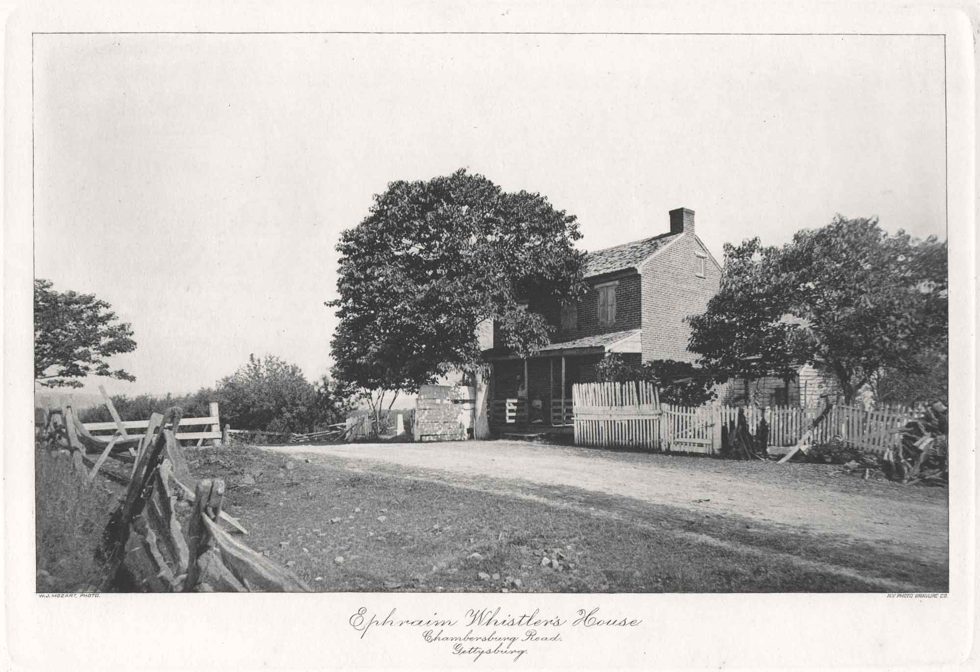 Ephraim Wisler’s House, Chambersburg Road, Gettysburg