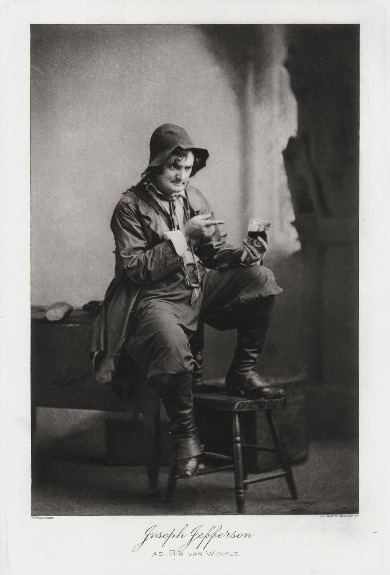 Joseph Jefferson as Rip Van Winkle