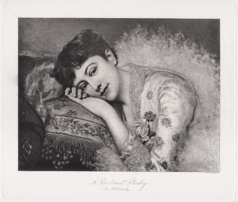 A Portrait Study | Jeannette M. Appleton, Amateur Photographer