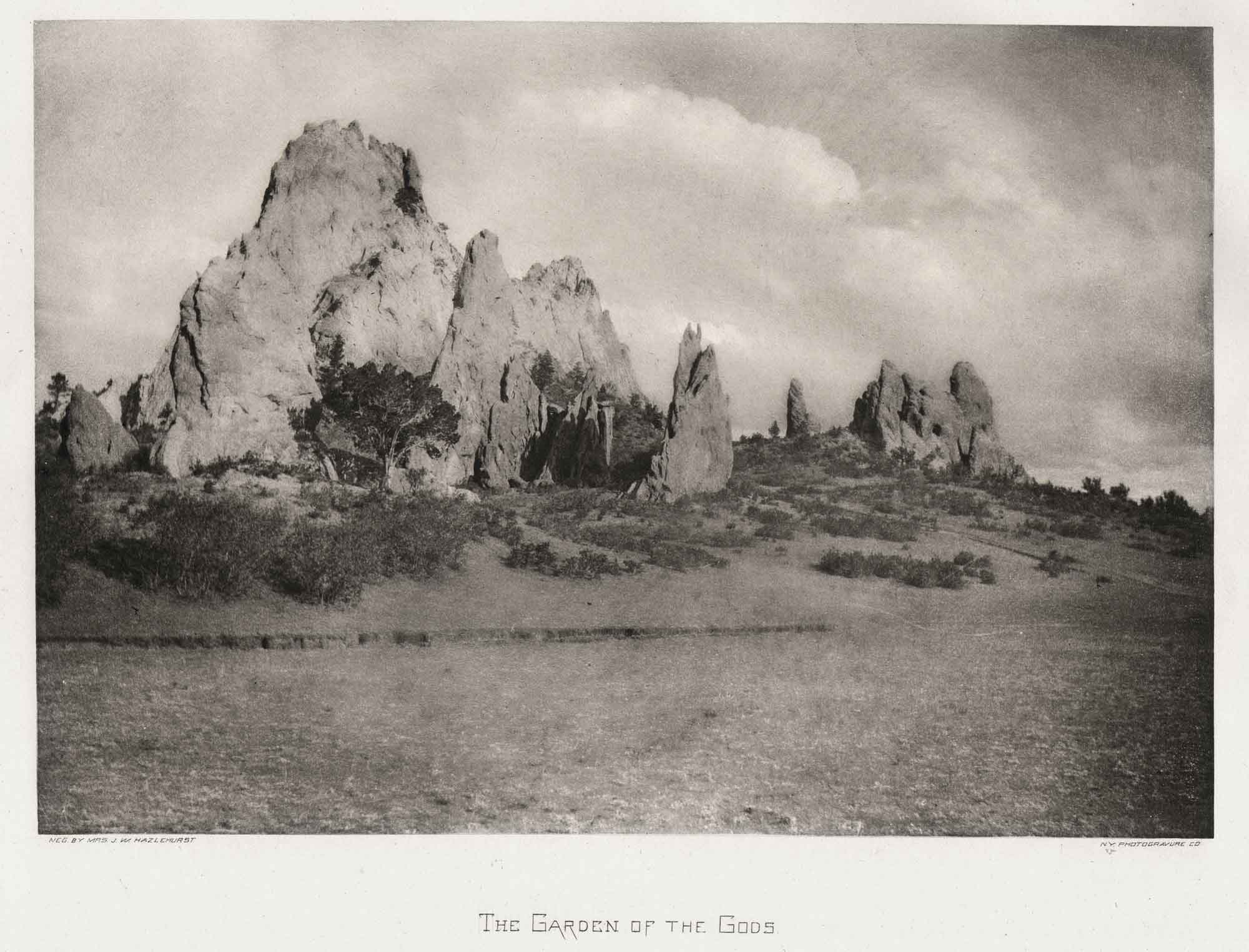 The Garden of the Gods—Colorado Springs, Colorado