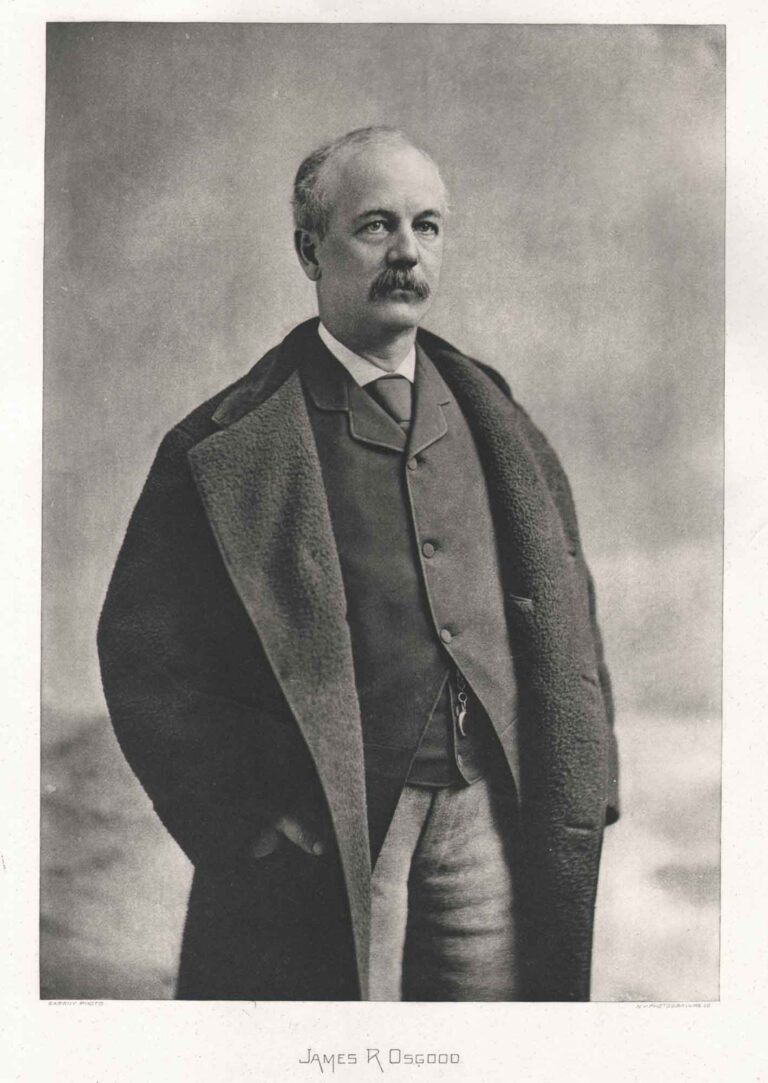 James Ripley Osgood—American Publisher
